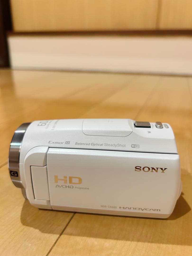 SONY HDR-CX680 ホワイト ビデオカメラ本体
