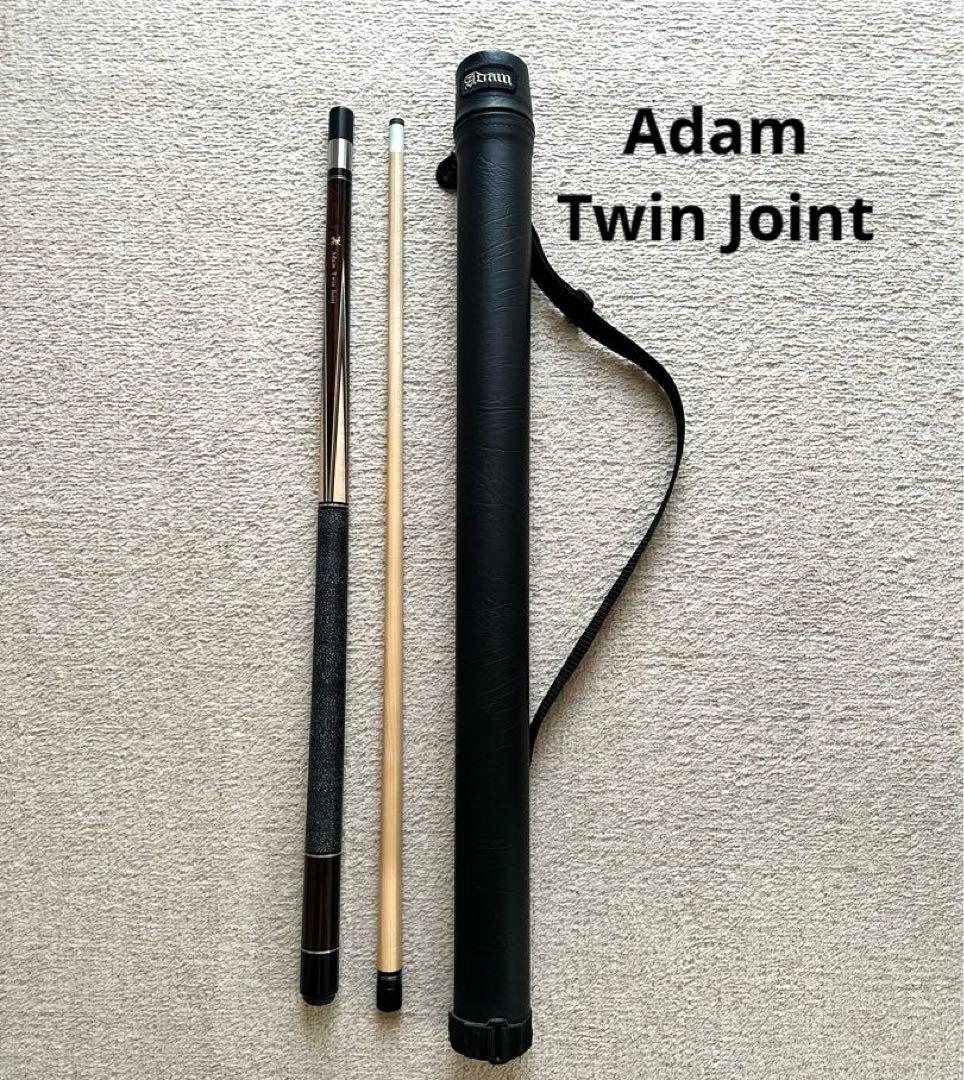【美品】Adam TwinJoint ビリヤードキュー 分割式 ケース付き
