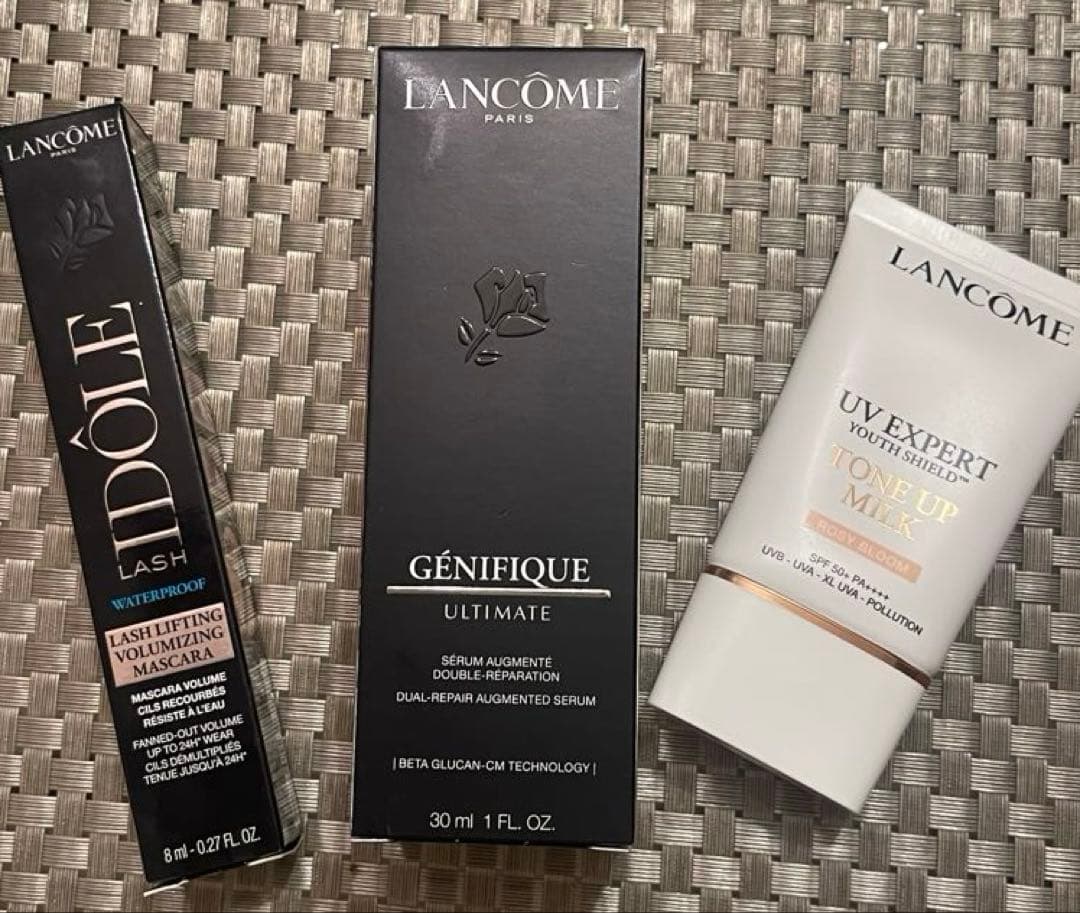 期間限定値下げLANCOME 美容液、UV トーンアップミルク、マスカラ