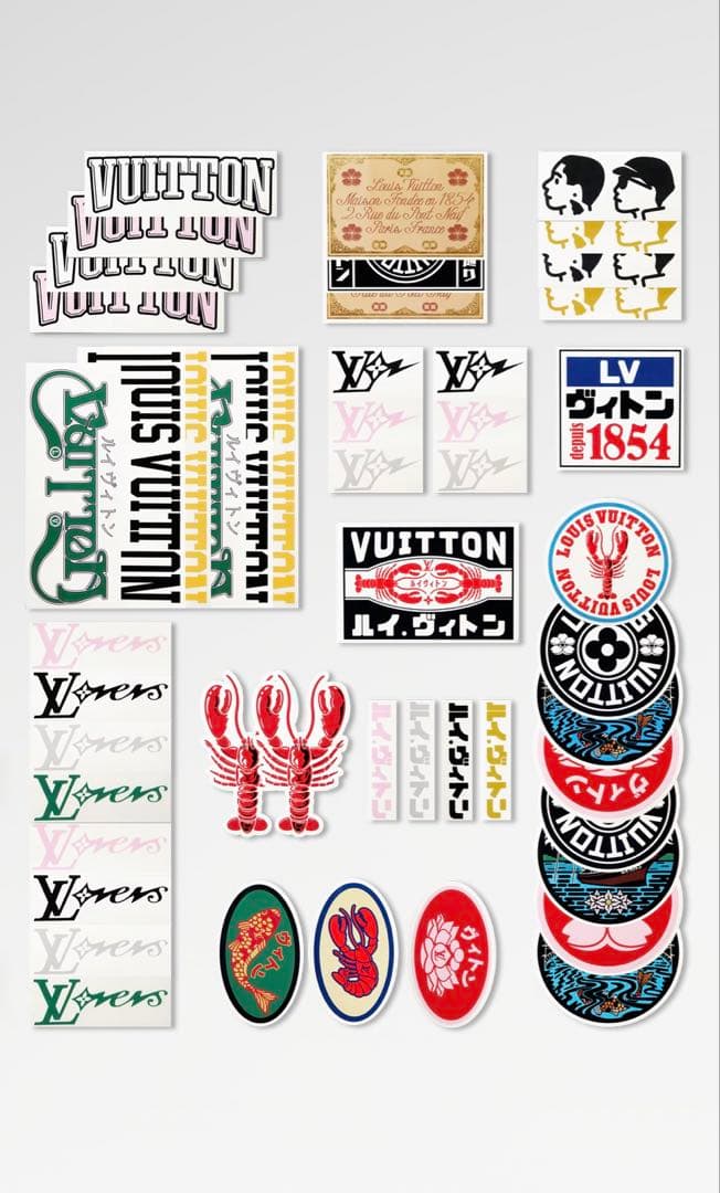 国内正規品 ルイヴィトン ファレル nigo ステッカー 専用BOX付きです