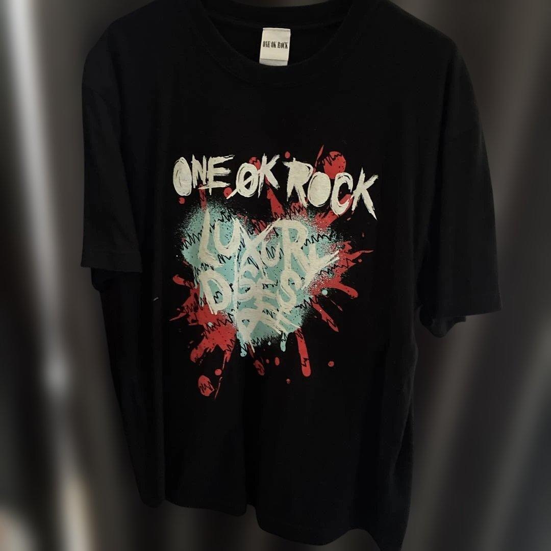 ONE OK ROCK LUXURY DISEASE Tシャツ Lサイズ ONE OK ROCK LUXURY DISEASE ハート Tシャツ Lサイズ｜Yahoo!フリマ