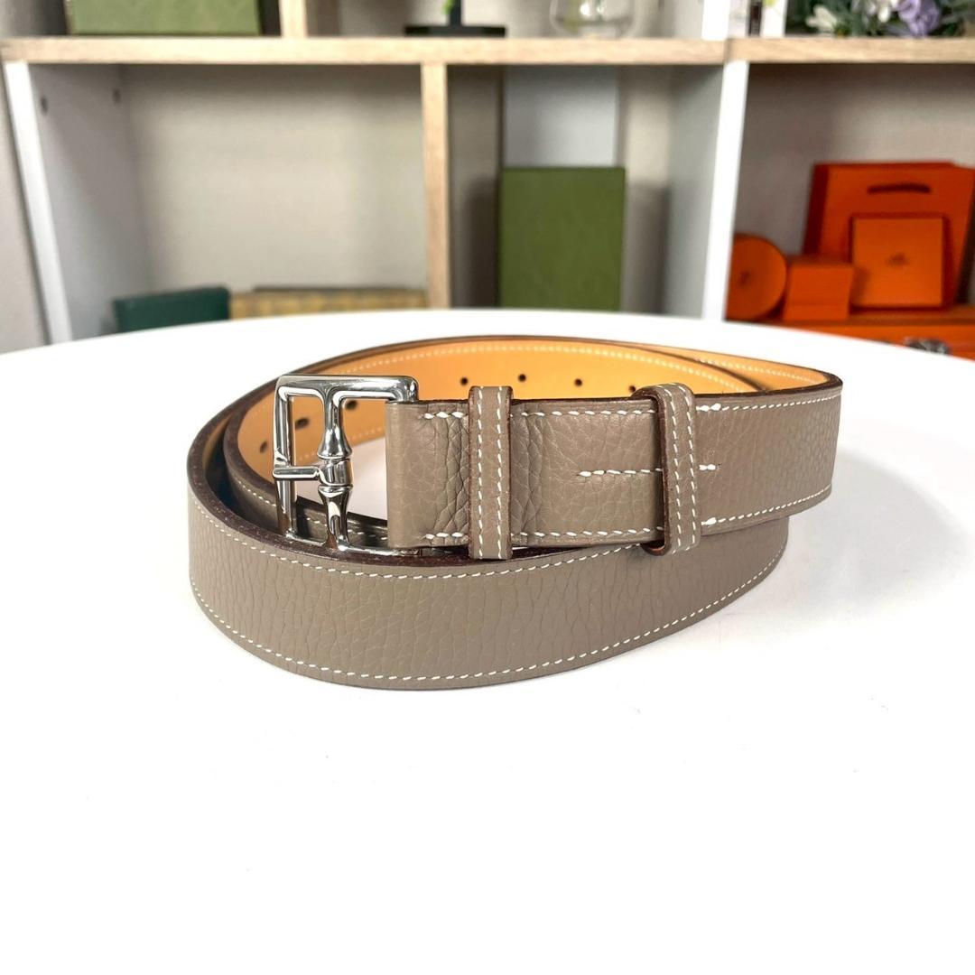 新品レベル HERMES エトリヴィエール32 エトゥープ トリヨンクレマンス ベルト 《エトリヴィエール》 32 | Hermès - エルメス-公式サイト