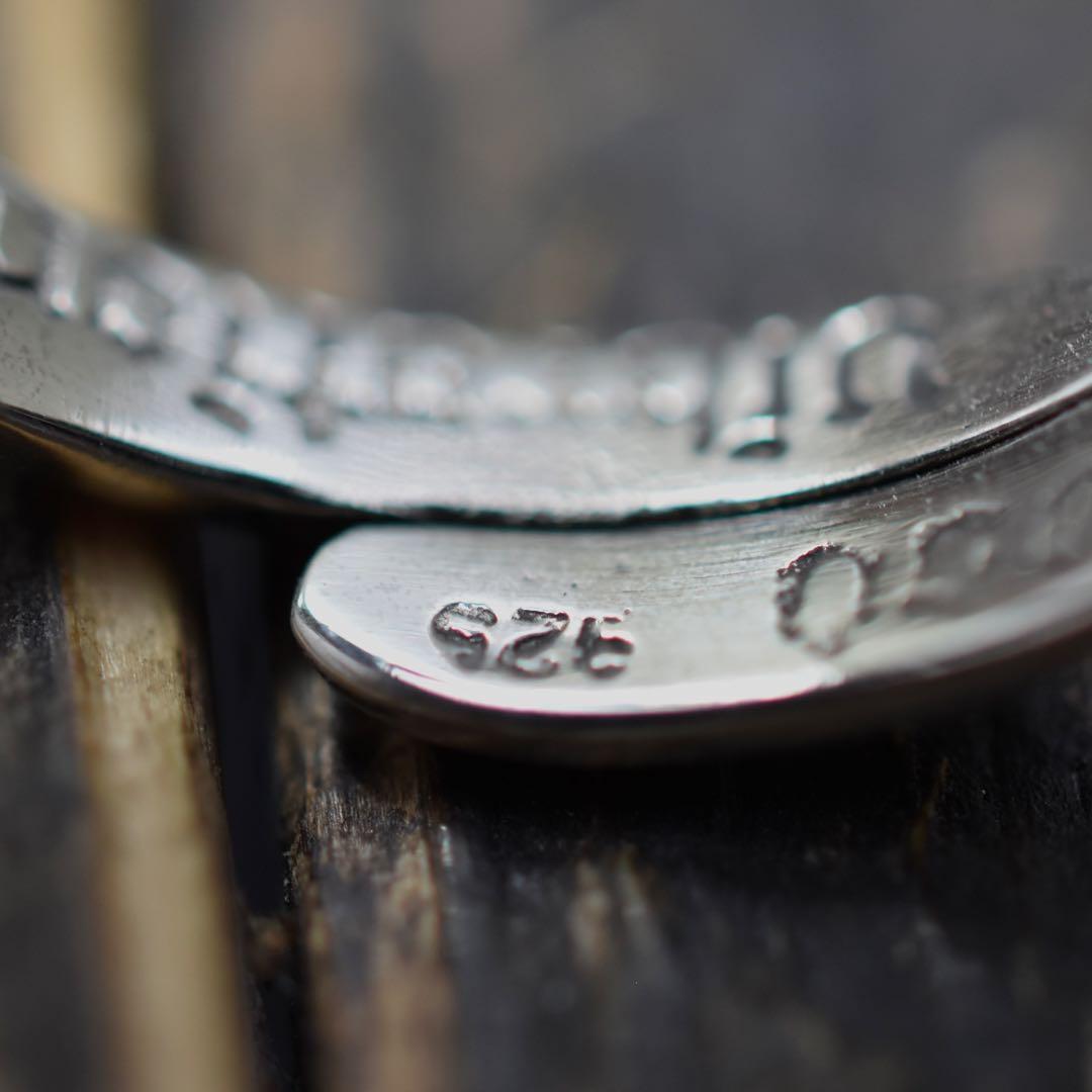 フリーサイズ シルバー925ホースシュー ココペリ インディアンジュエリー