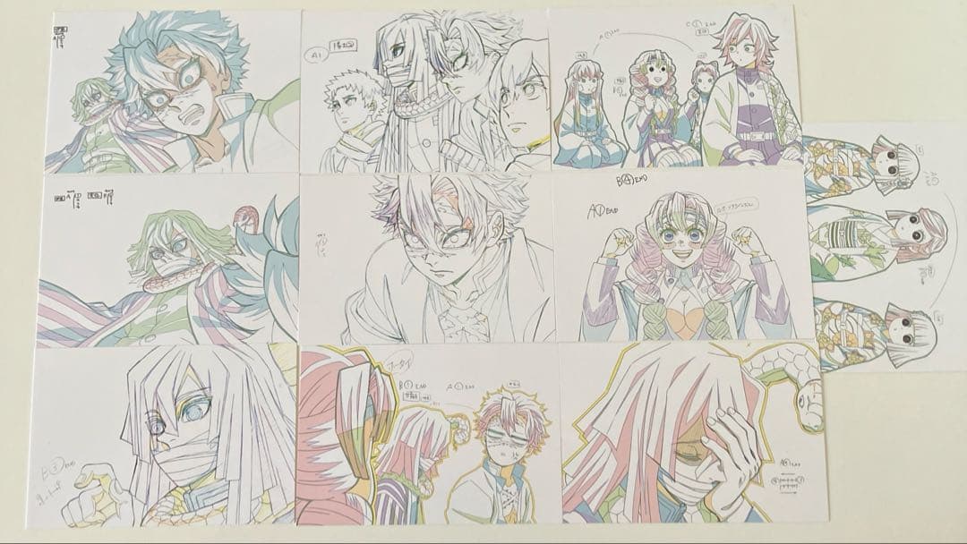 鬼滅の刃 ufotable ワールドツアー ポストカード 伊黒小芭内 不死川実弥