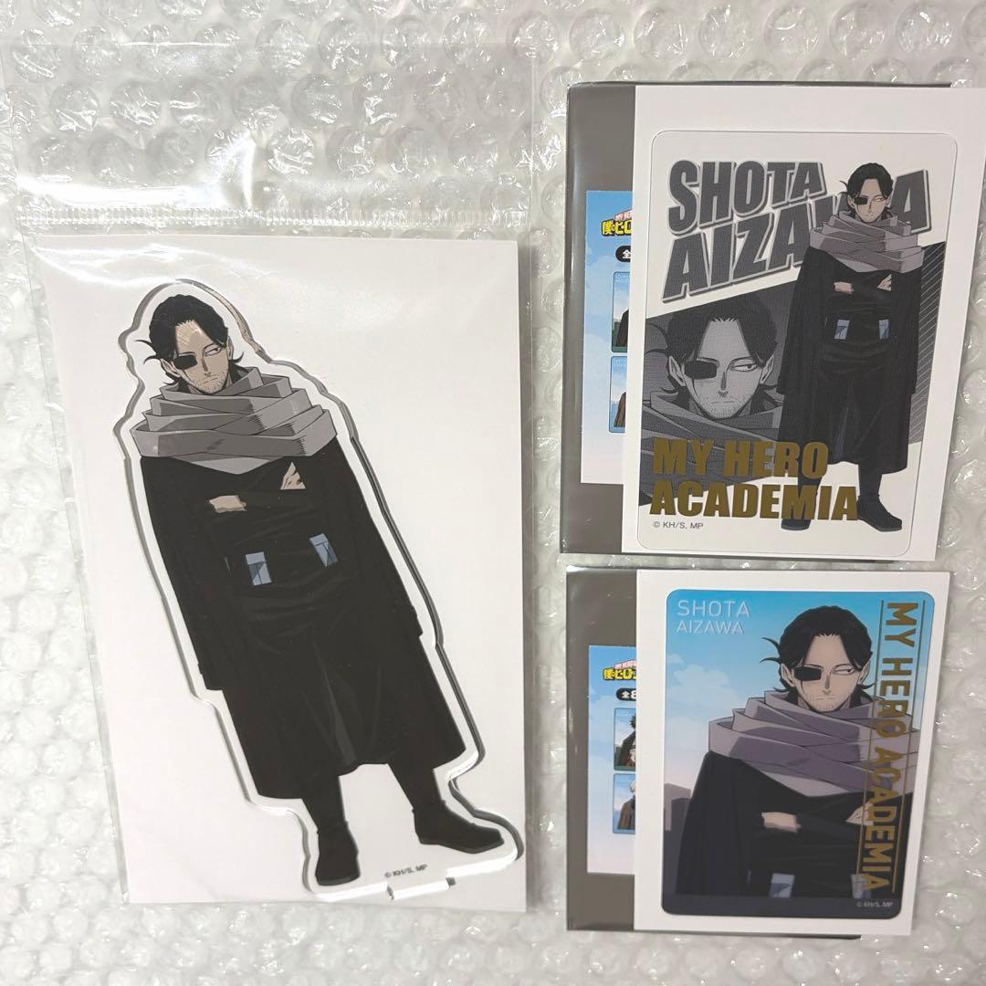 僕のヒーローアカデミア　相澤　アウター　アクリルスタンド　クリアカード　ヒロアカ