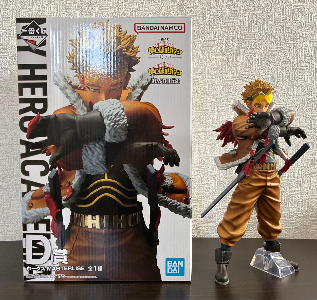 ［けん］一番くじヒロアカ D賞 ホークスフィギュア 開封済み