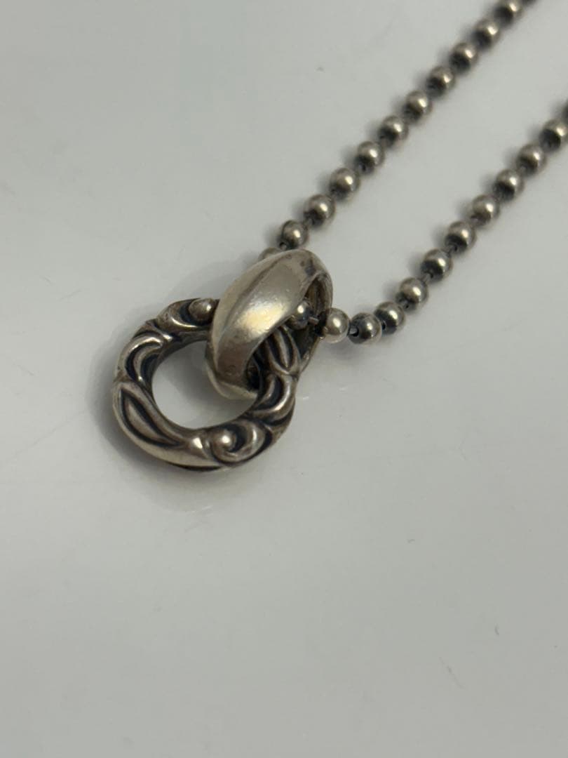 ロンワンズ シルバー チェーンネックレス フック式