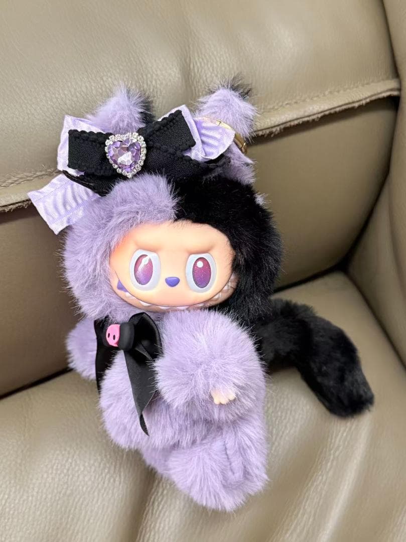 Labubu ラブブ17cm ぬいぐるみ zimomoカスタム　限定品 POPMART Labubu Zimomo ぬいぐるみ - メルカリ