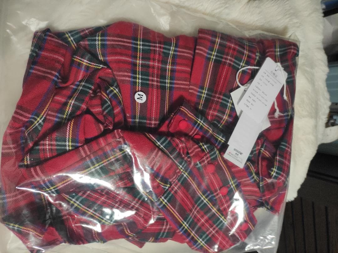 CATCOCOONクラシカルドール 長袖 セットアップ 赤チェック - メルカリ