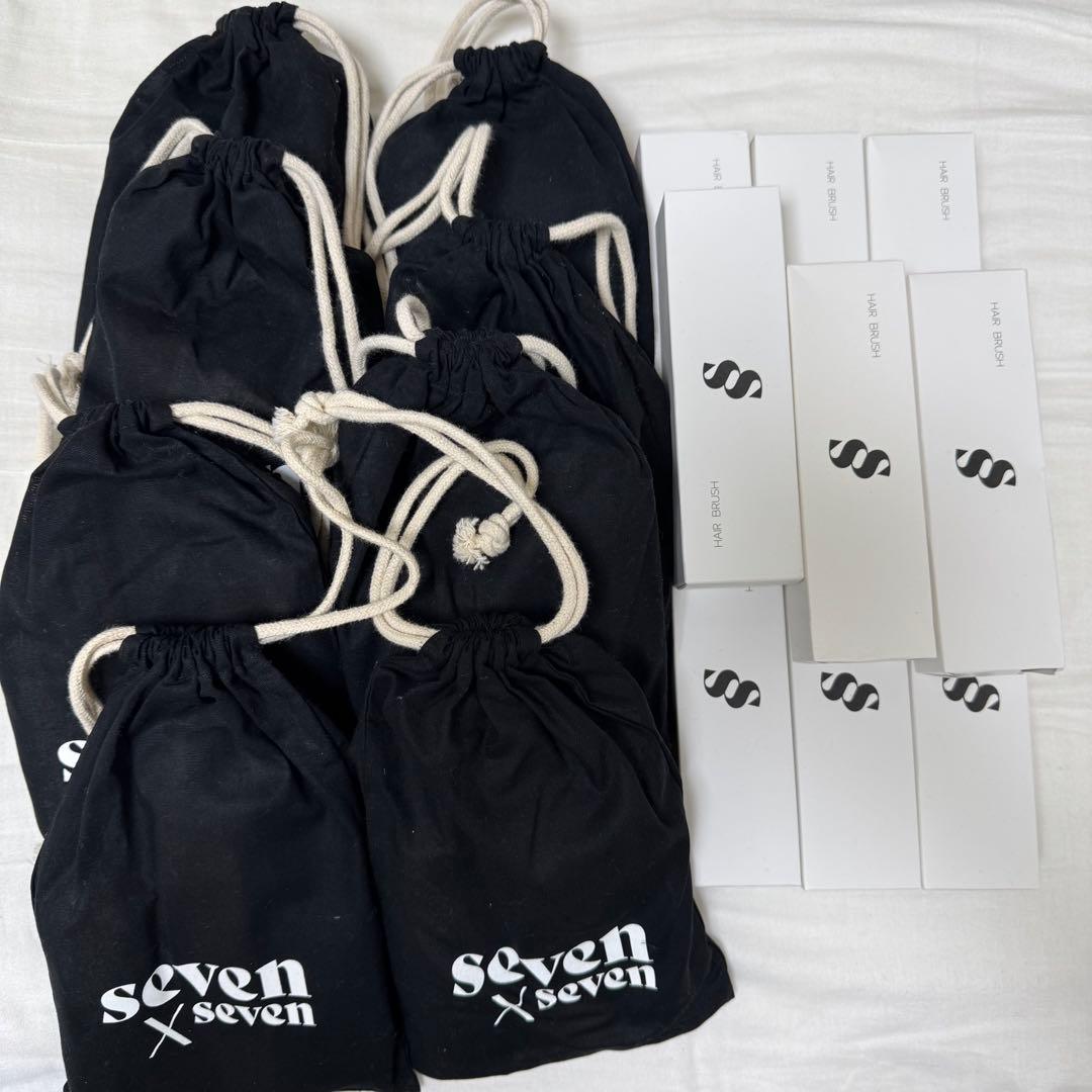 seven x seven スキンケアキット 8個セット　ヘアブラシ9個