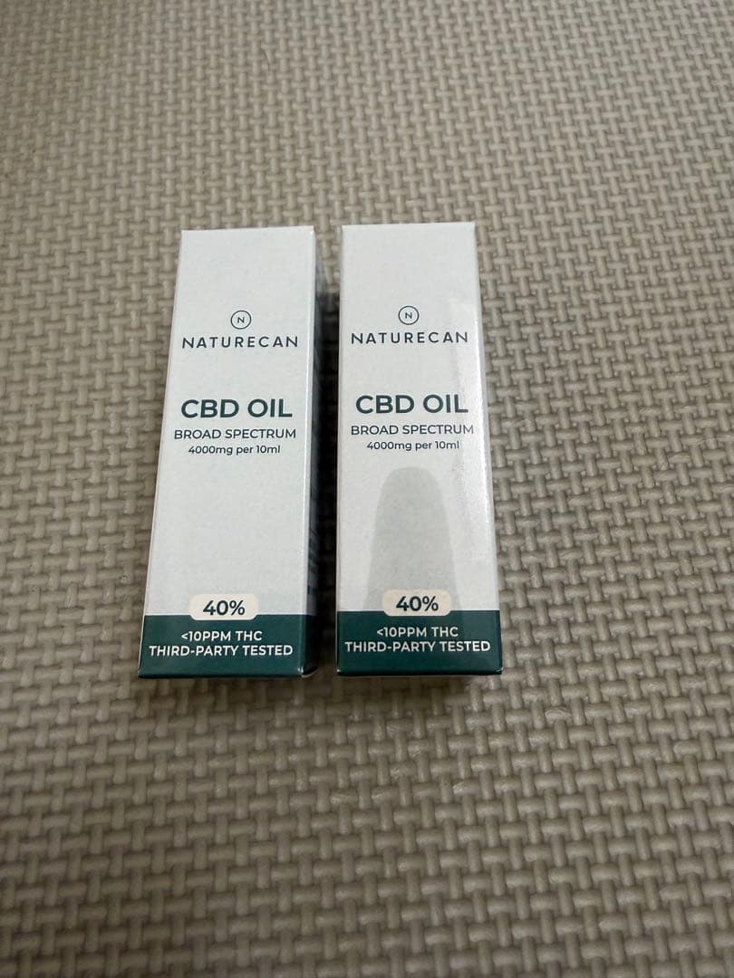 ネイチャーカン　Naturecan　40% CBDオイル　10ml 2本セット