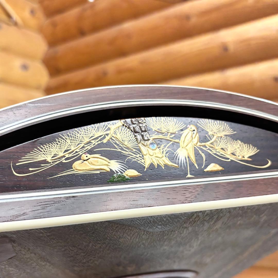 琴 十三弦 金蒔絵 並甲 すだれ彫り 13弦 和楽器 - メルカリ