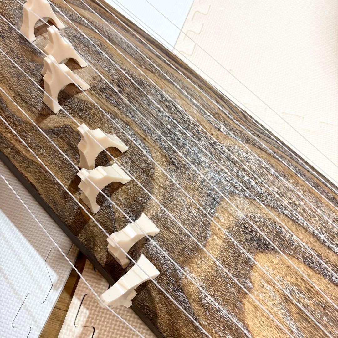 琴 十三弦 金蒔絵 並甲 すだれ彫り 13弦 和楽器 - メルカリ