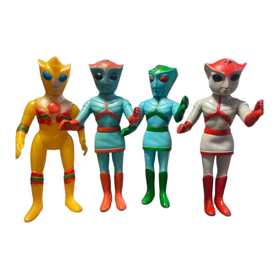 ブルマァク 怪獣シリーズ トリプルファイター 5体セット B982