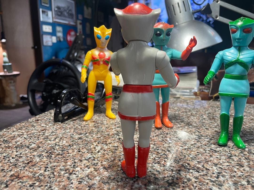 ブルマァク 怪獣シリーズ トリプルファイター 5体セット B982