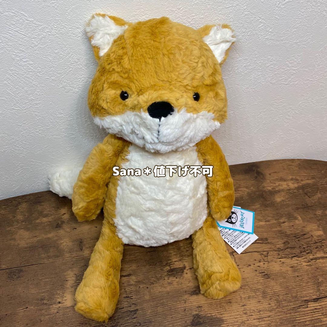 新品　 Tuffet Fox きつね　キツネ　狐　ぬいぐるみ