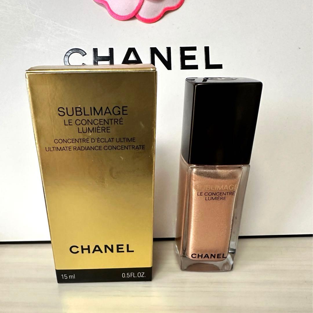 シャネル サブリマージュ ル コンサントレ ルミエール　美品 率直な感想 (p_-) シャネルホリデー「サブリマージュ ル コンサントレ