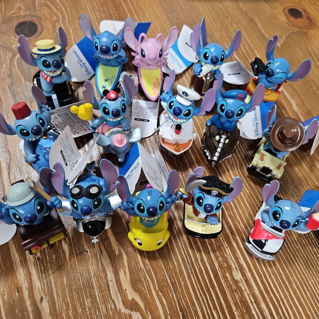 激レア　ディズニーリゾート　スティチ　プルバックカー14種類+1種類