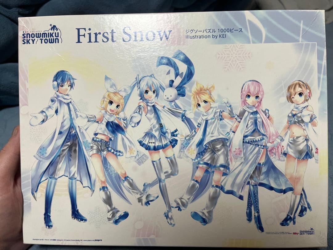 スカイタウン限定　First  雪ミク　初音ミク　パズル