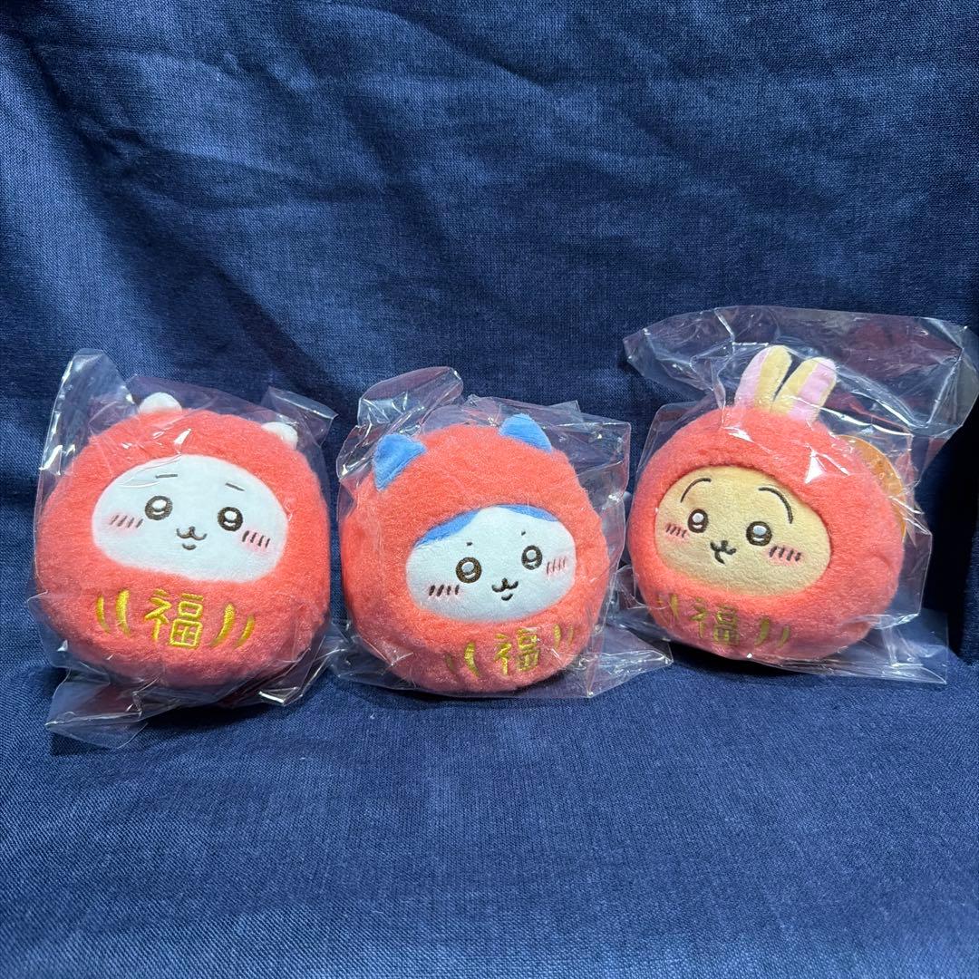 ちいかわ だるまになっちゃった! ころりん起き上がりこぼしぬいぐるみ