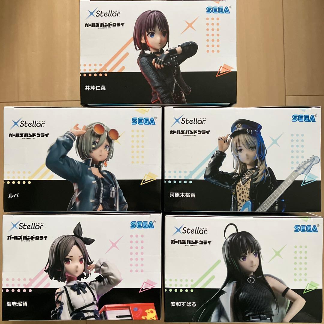 ガールズバンドクライ XStellar フィギュア 仁菜 桃香 すばる ルパ 智