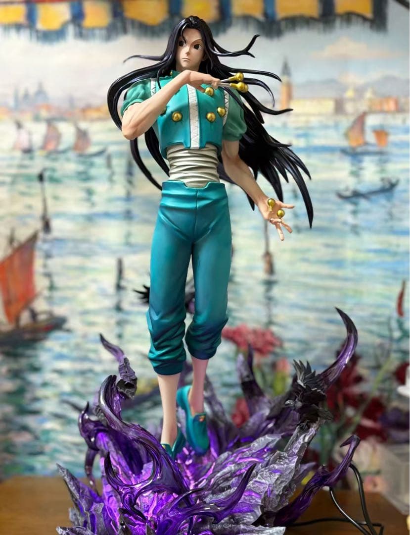 hunter×hunterイルミ·ゾルディック ガレージキット スタチュー X①