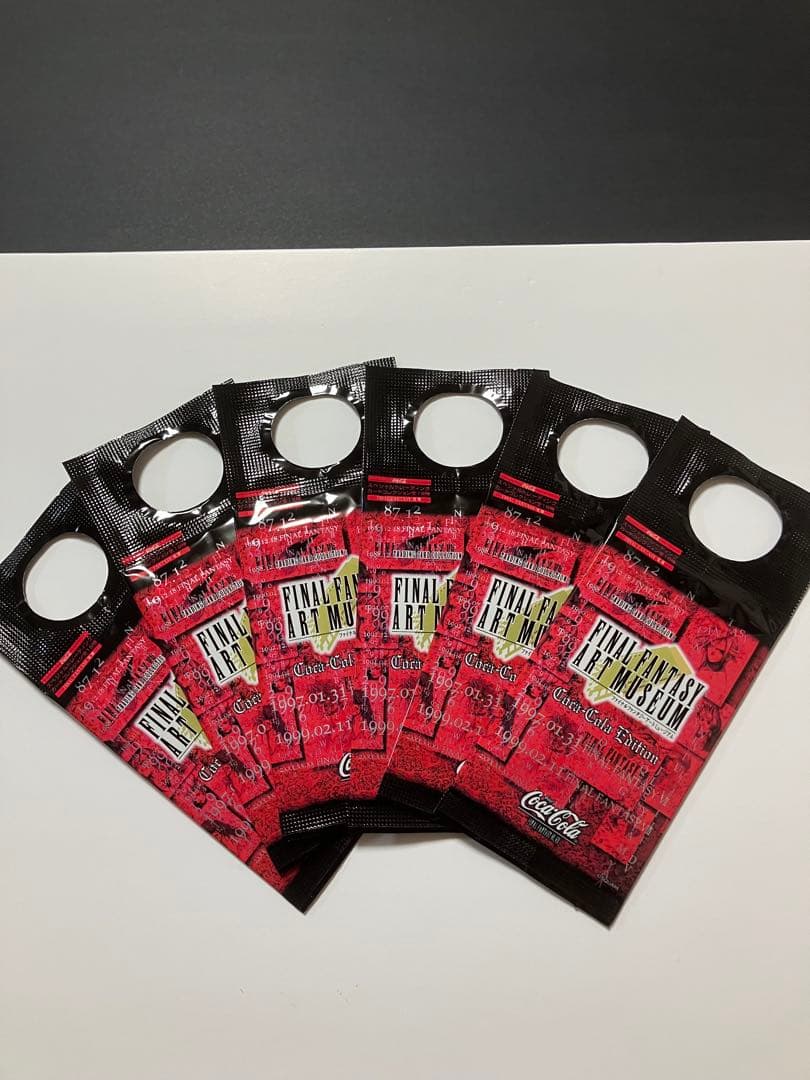ファイナルファンタジーアートミュージアムCoca-Cola Edition 6枚