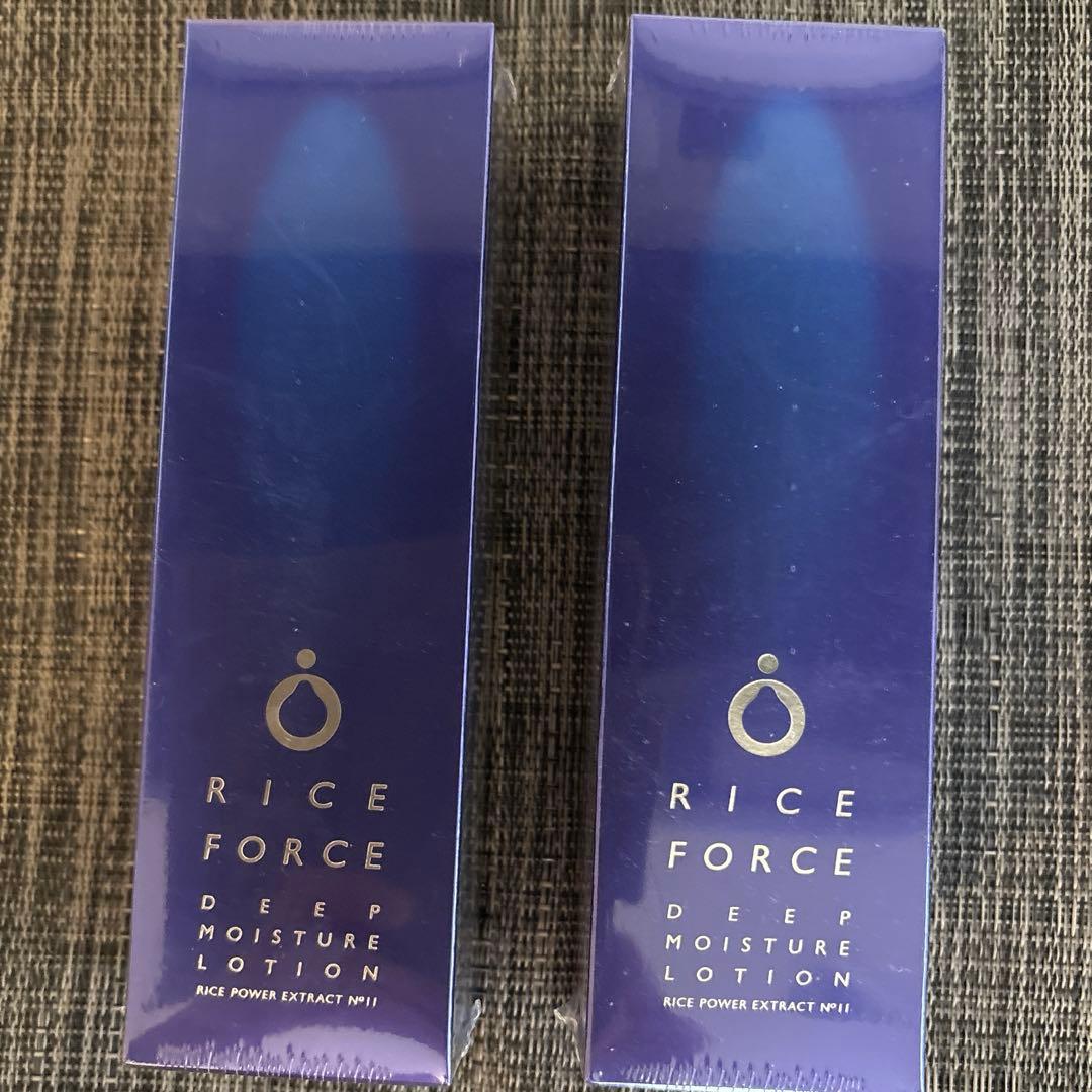新品　RICE FORCE ディープモイスチャーローション 2本セット