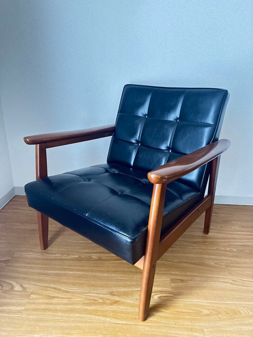 【6/27（金）13時迄の出品】カリモク60 Kチェア1シーター