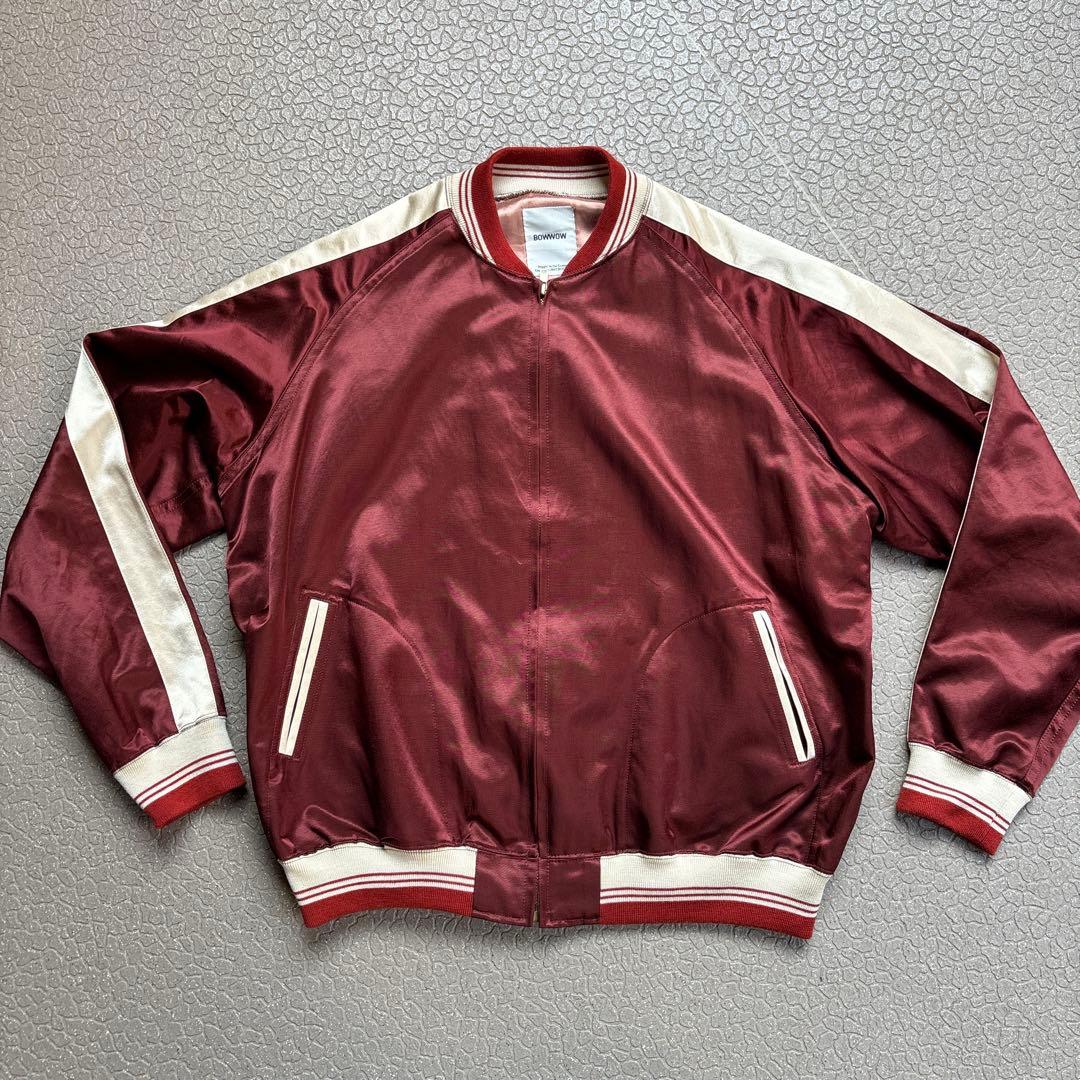 ジャケット・アウター BOW WOW BEATLE MANIA SATIN SPORTS JACKET