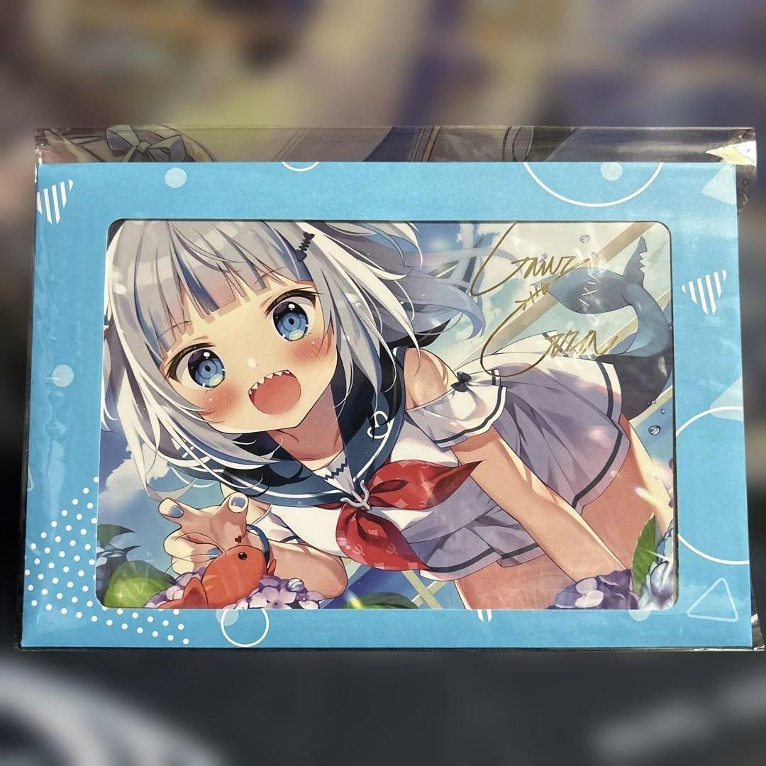 ホロライブ】がうるぐら 誕生日記念2022 箔押し複製サイン入りポスト