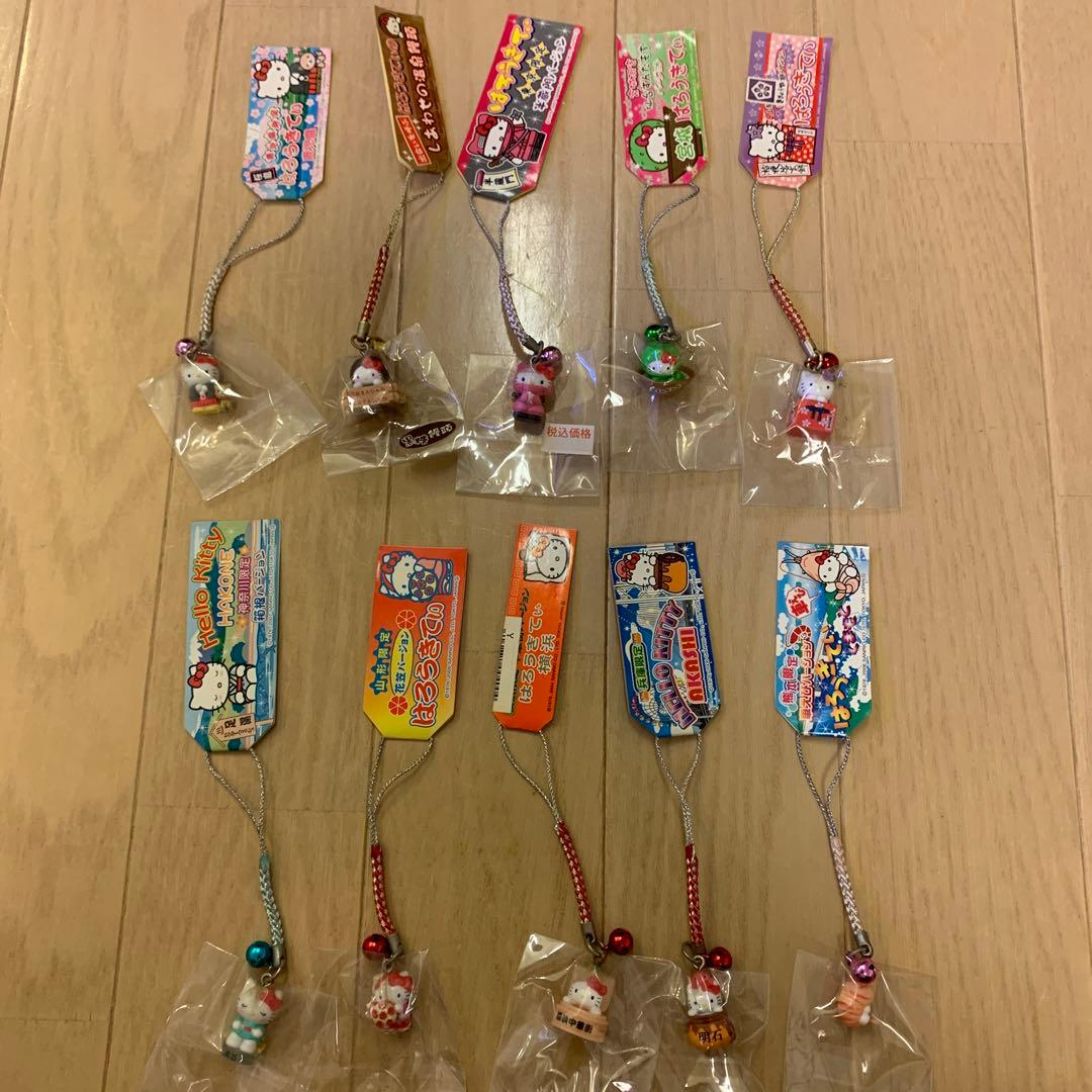 【レア】ご当地キティ　根付　 10個 まとめ売り④