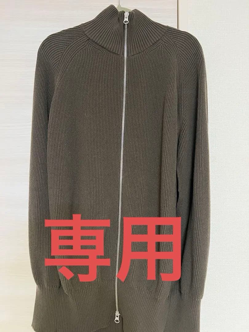 MM6ポンチョ風ドライバーズニット