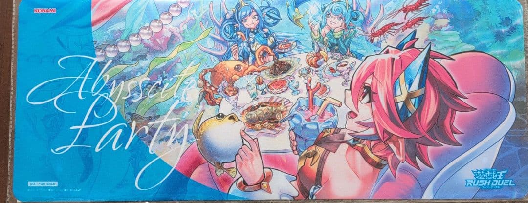 遊戯王 ラッシュデュエル アビスカイトパーティ プレイマット ファンミーティング