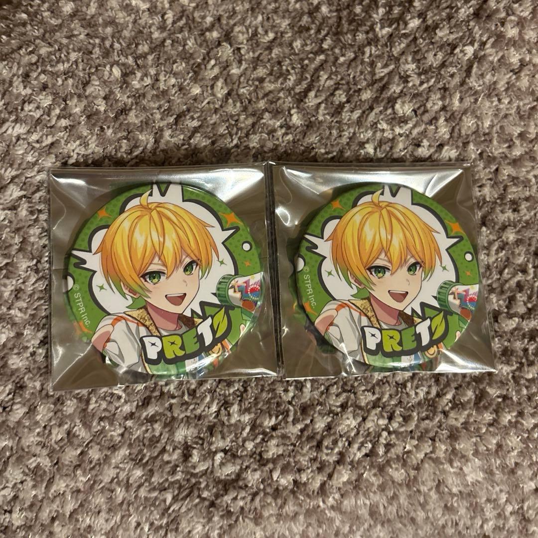 ぷりっつ 缶バ レインボーロード中 77% amptak - メルカリ