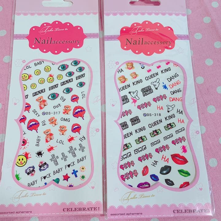 ウォーターネイルシール♡