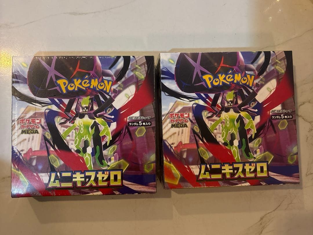 ポケモンカードゲームムニキスゼロ2boxシュリンク付き