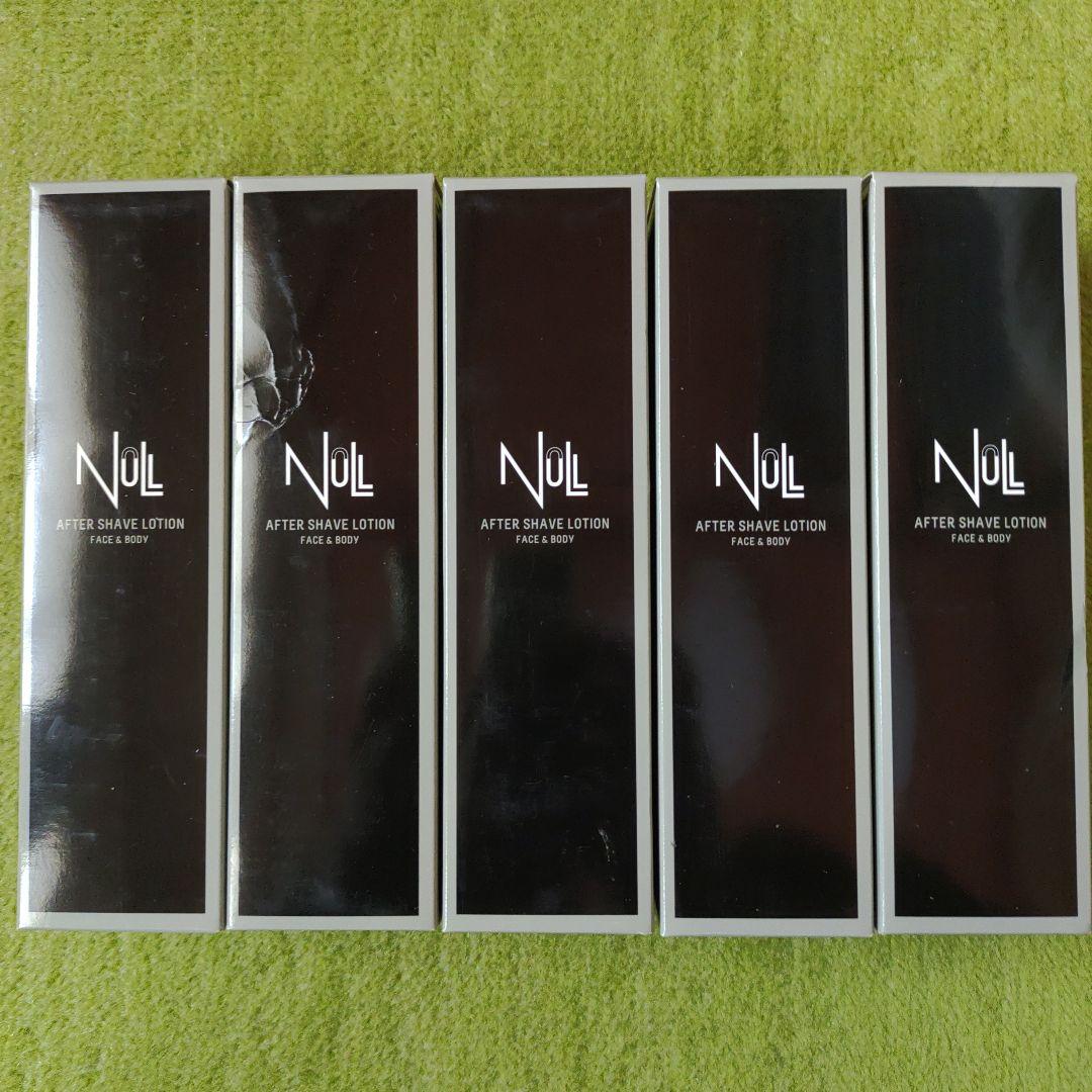 [匿名発送]　NULL AFTER SHAVE LOTION 150m✖️５本