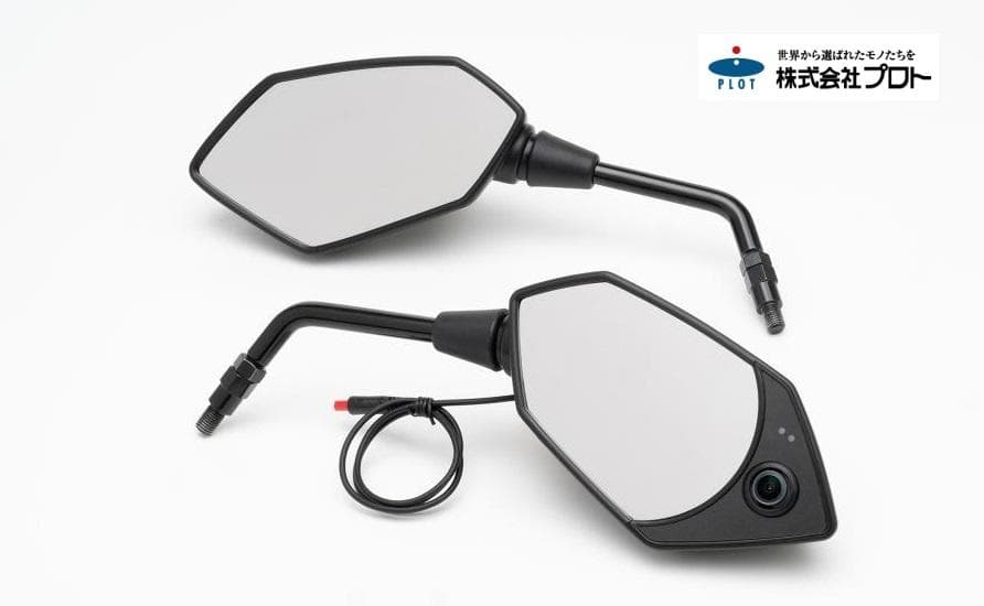 PLOT ミラー一体型 前後 ドライブレコーダー D-ride DR-05BP
