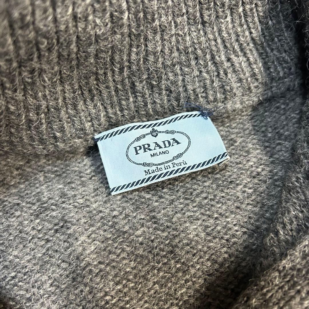 10aw archive Prada Alpaca Half Zip Knit - メルカリ