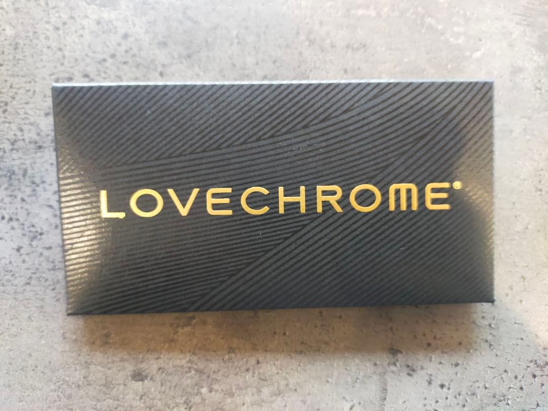 【新品未使用】LOVECHROME コーム　ゴールド