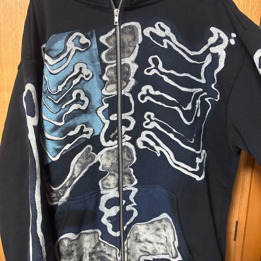 Cactus Jack Fragment Skeleton Hoodie L - メルカリ