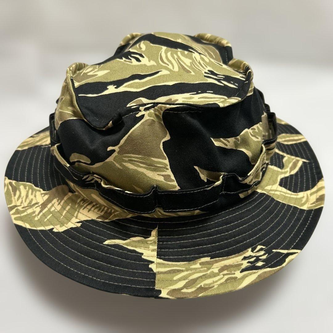 【新品】バズリクソンズ ゴールドタイガーカモフラージュ ブーニーハット7 1/2
