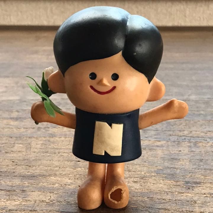 昭和レトロ ソフビ人形 ナショナル坊や - メルカリ