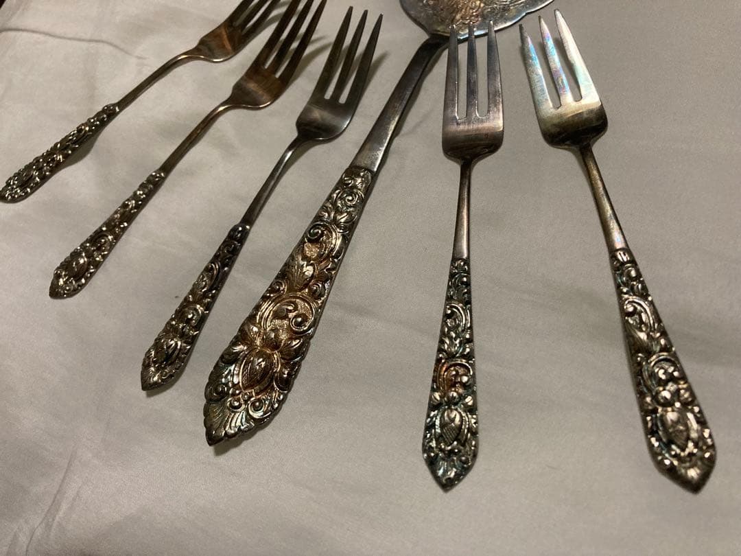 ケーキサーバーとフォークセット DELUX DT 800 インドネシア製