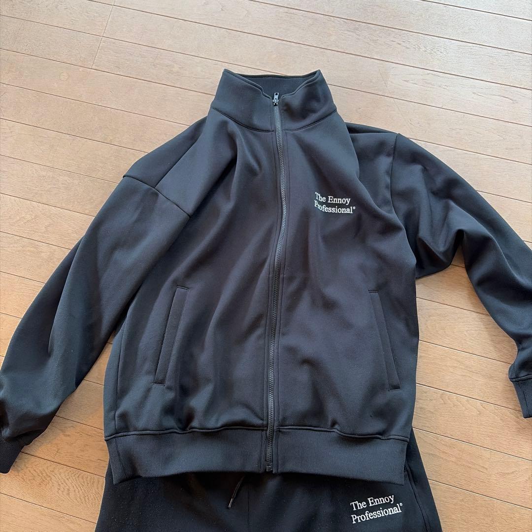 ENNOY セットアップ黒　XL 24AW ENNOY エンノイ トラックスーツ セットアップ ジャージ 24AW 新品