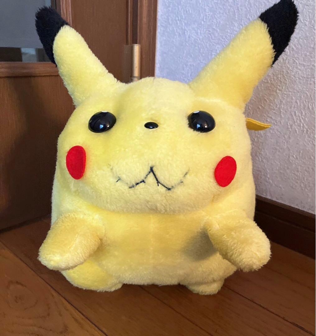 ピカチュウ ぬいぐるみ ポケモン 初代 レア 平成レトロ - メルカリ