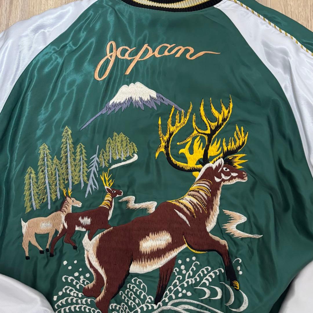 赤虎 完売品❗️】テーラー東洋 ヒノヤ別注 スカジャン - メルカリ