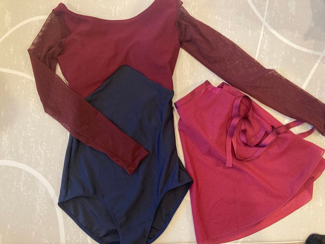 【年末年始限定価格】sylphines シルフィーヌ　レオタード スカート付き