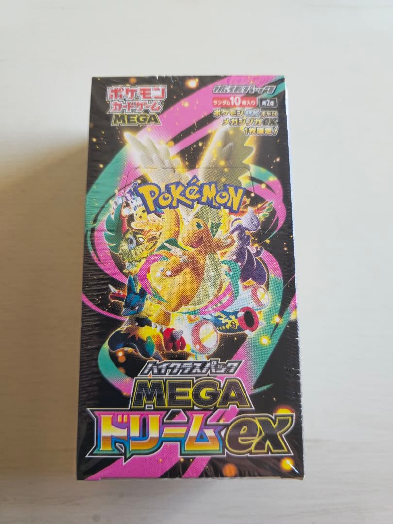 【本日発送】ポケモンカード　MEGAドリームex 1BOX 　未開封　シュリンク